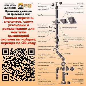 Труба L500 ТМ-Р 430-0.5 D115 (5)